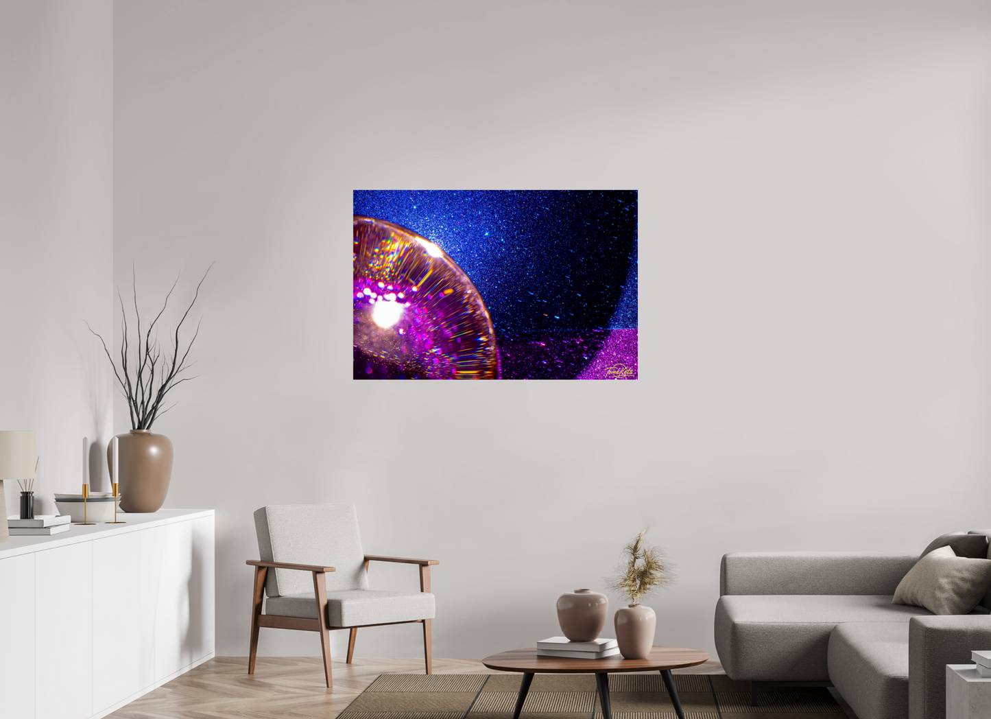 120 x 80 cm, Photo Print On Fuji Crystal DP II Deep Space