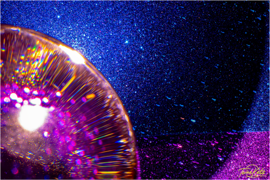 On the first image in Deep Space
