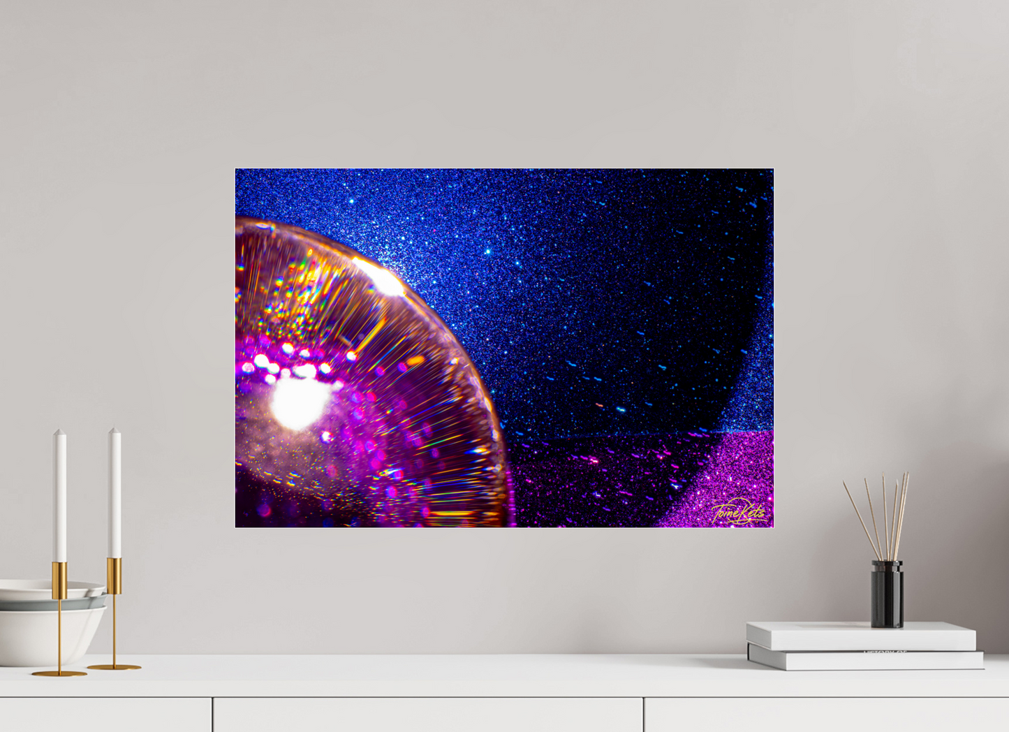 60 x 40 cm, Photo Print Under Acrylic Glass Deep Space