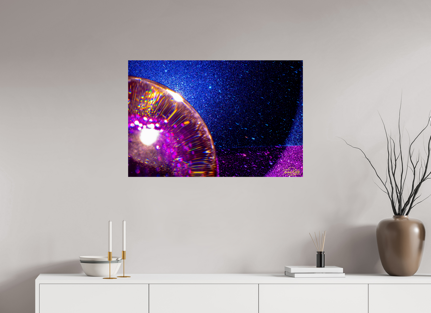 90 x 60 cm, Photo Print On Fuji Crystal DP II Deep Space